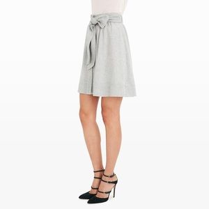 Club Monaco Jouiette Grey Sash Waist Skirt